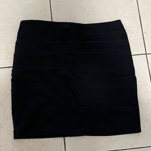 Charlotte Russe Black Mini Skirt